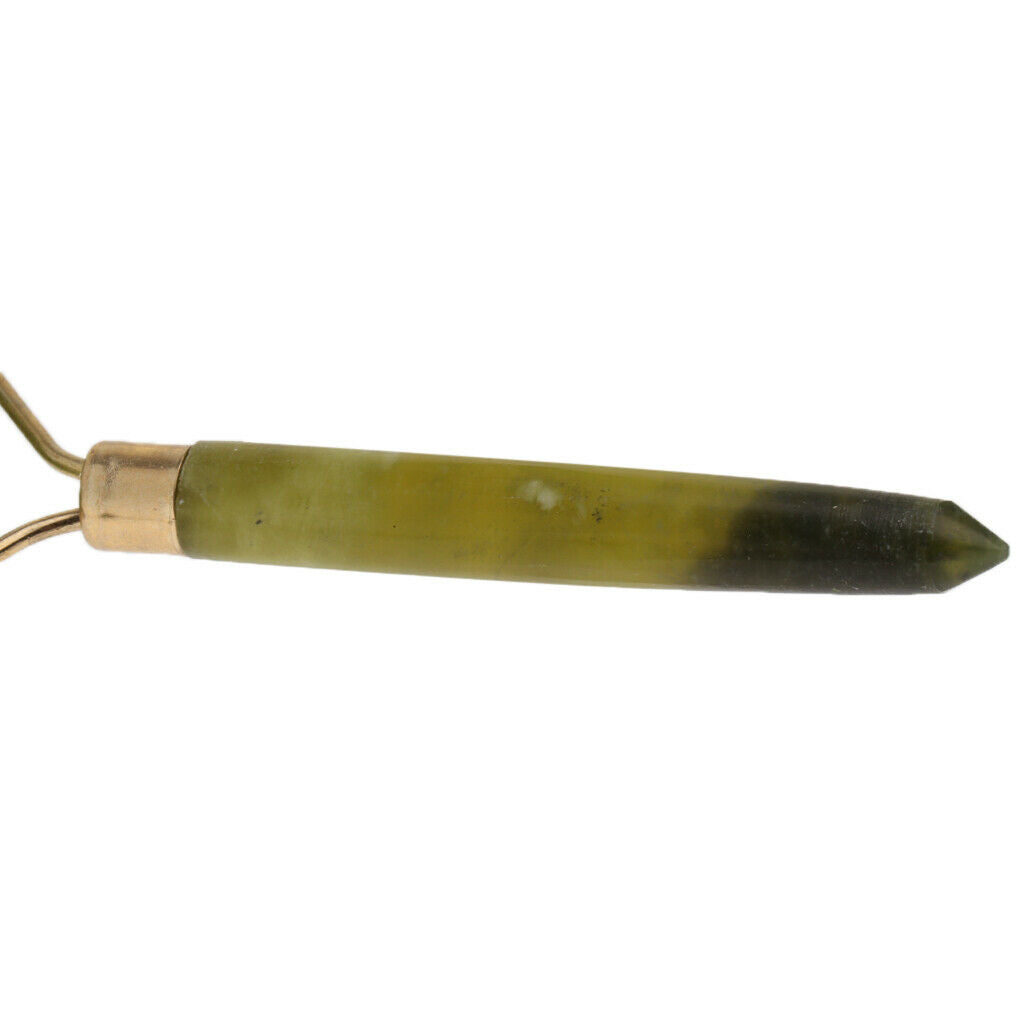Natural Jade Jade Massager Roller Facial Gua Sha Beauty Massage Too