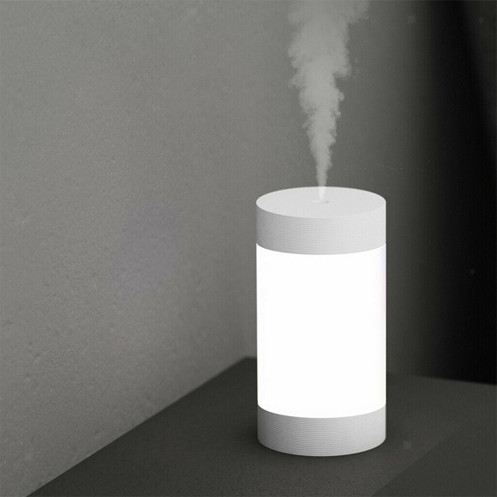 Mini Humidifier Essential Oil Diffuser Aromatherapy Home Baby Room White