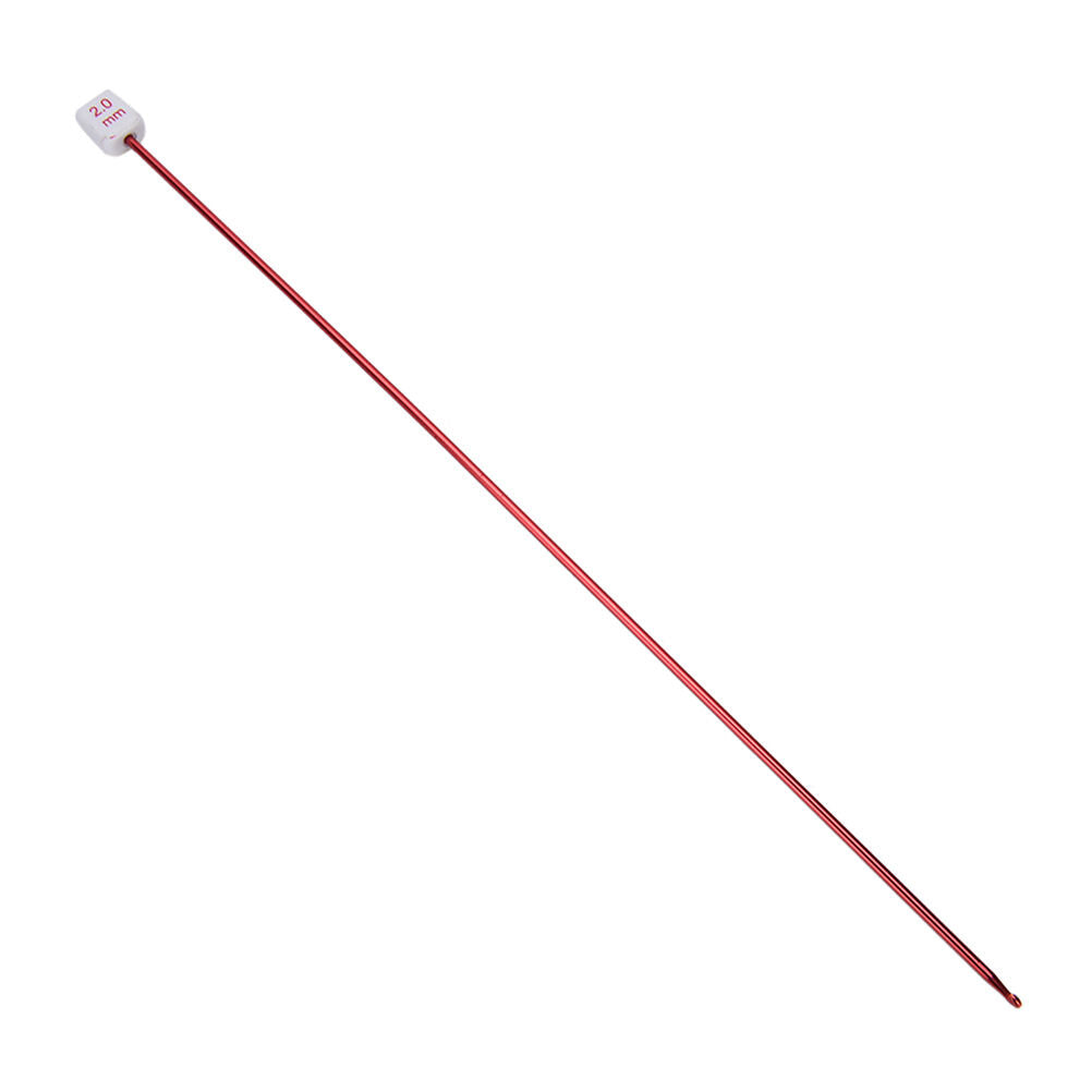 11X 10.6" multicolour Aluminum TUNISIAN / AFGHAN Crochet Hooks Needles 2- 8mm.DD