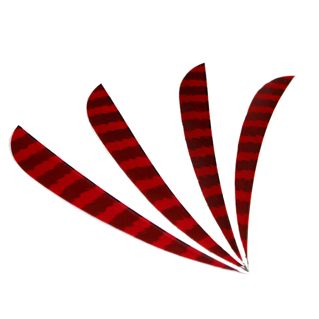 10 Pieces Drop Left-wing Feather Arrow Fletching Archery Target Hunting