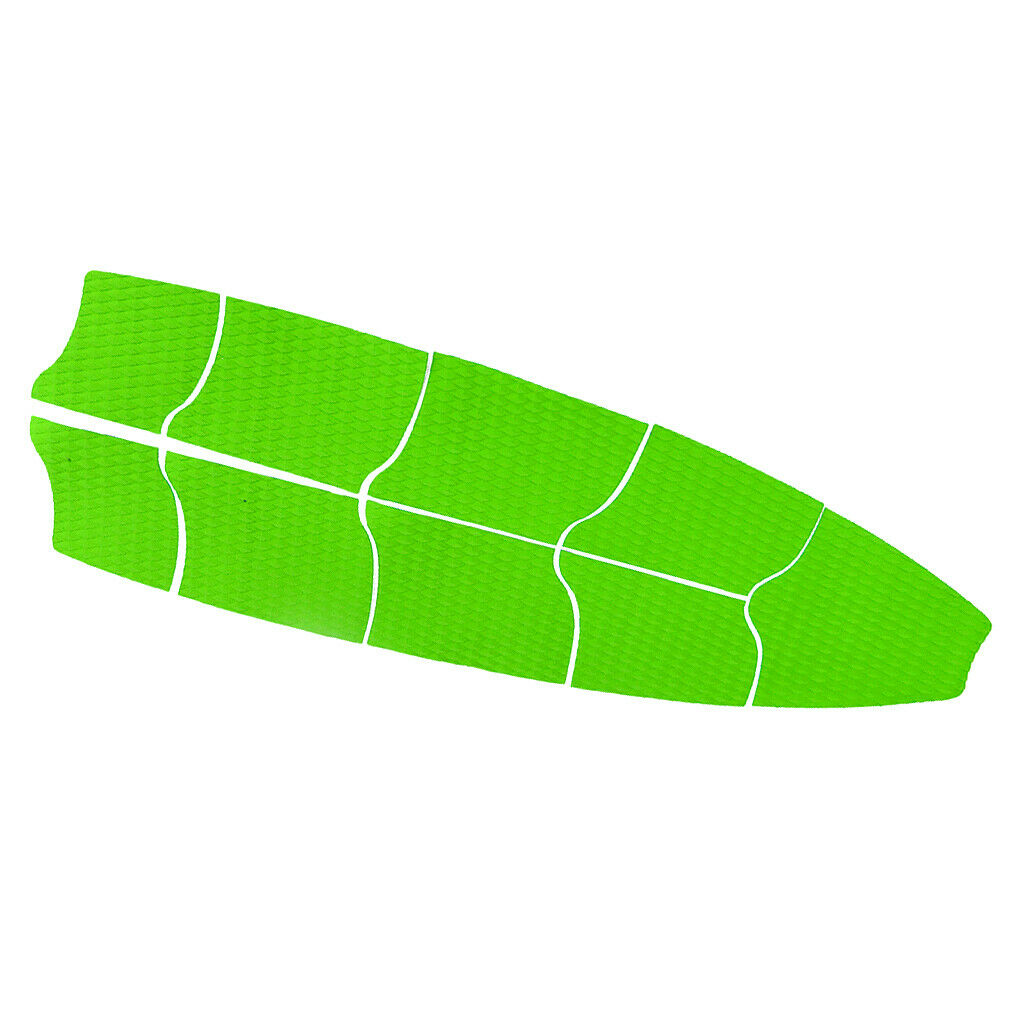 9Pcs EVA Diamond Grooved Surfboard Traction Pad Deck Grip Tail Pads Kitesurf
