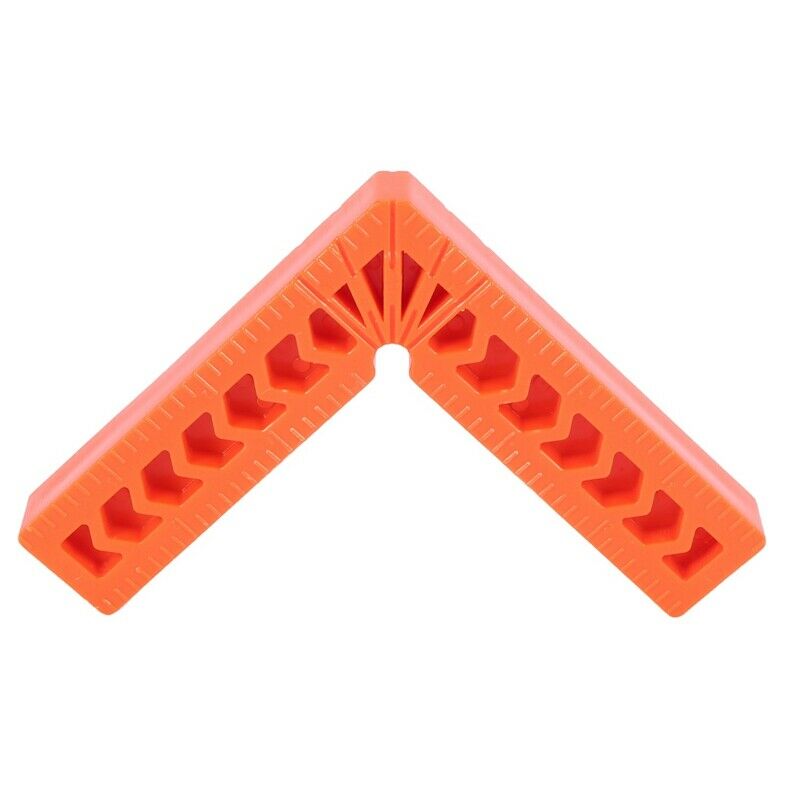 Plastic 90 degree right angle ruler 4 inch woodworking tool auxiliary locator R7