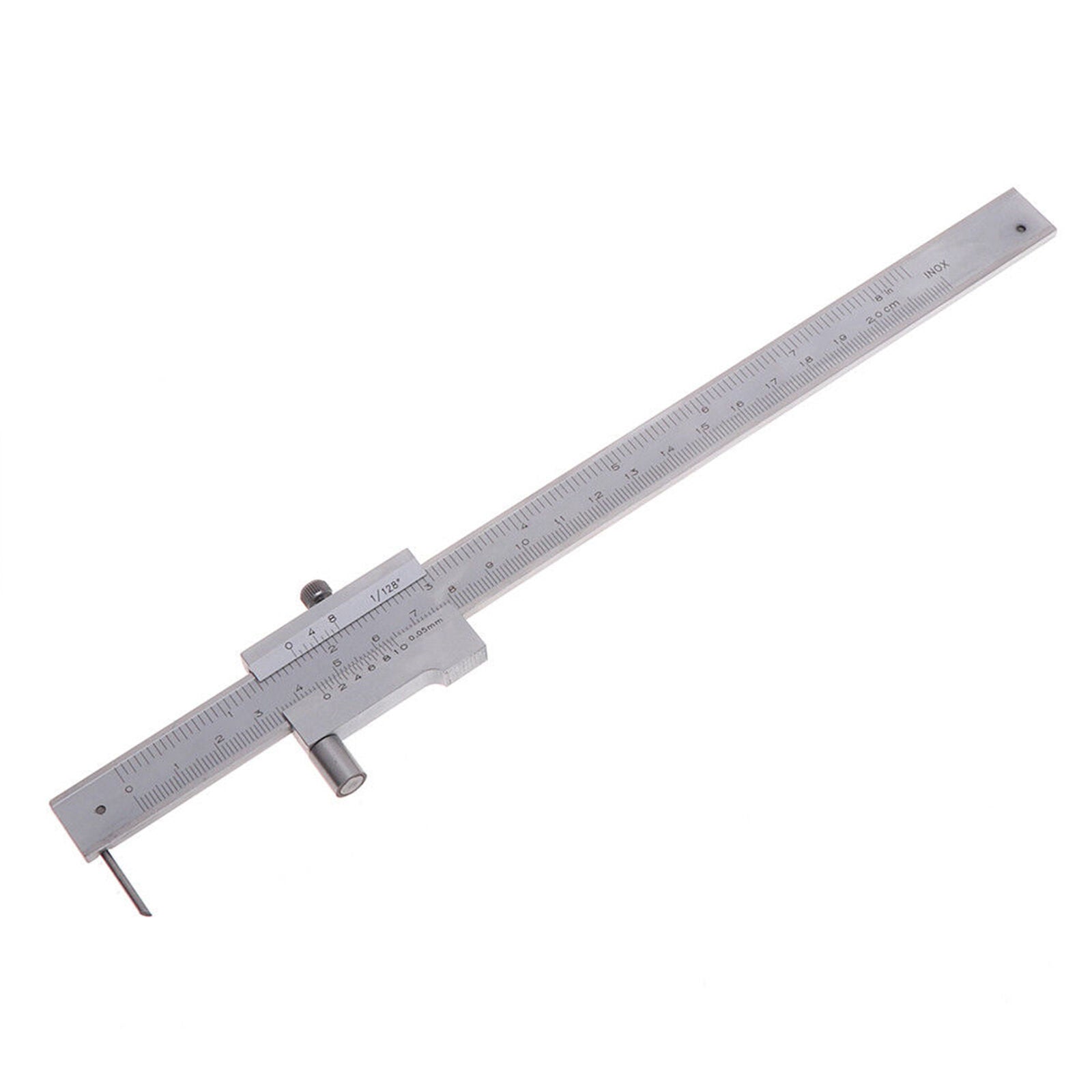 200mm Stainless Steel Parallel Marking Gauge Vernier Caliper w/ Carbide Scriber