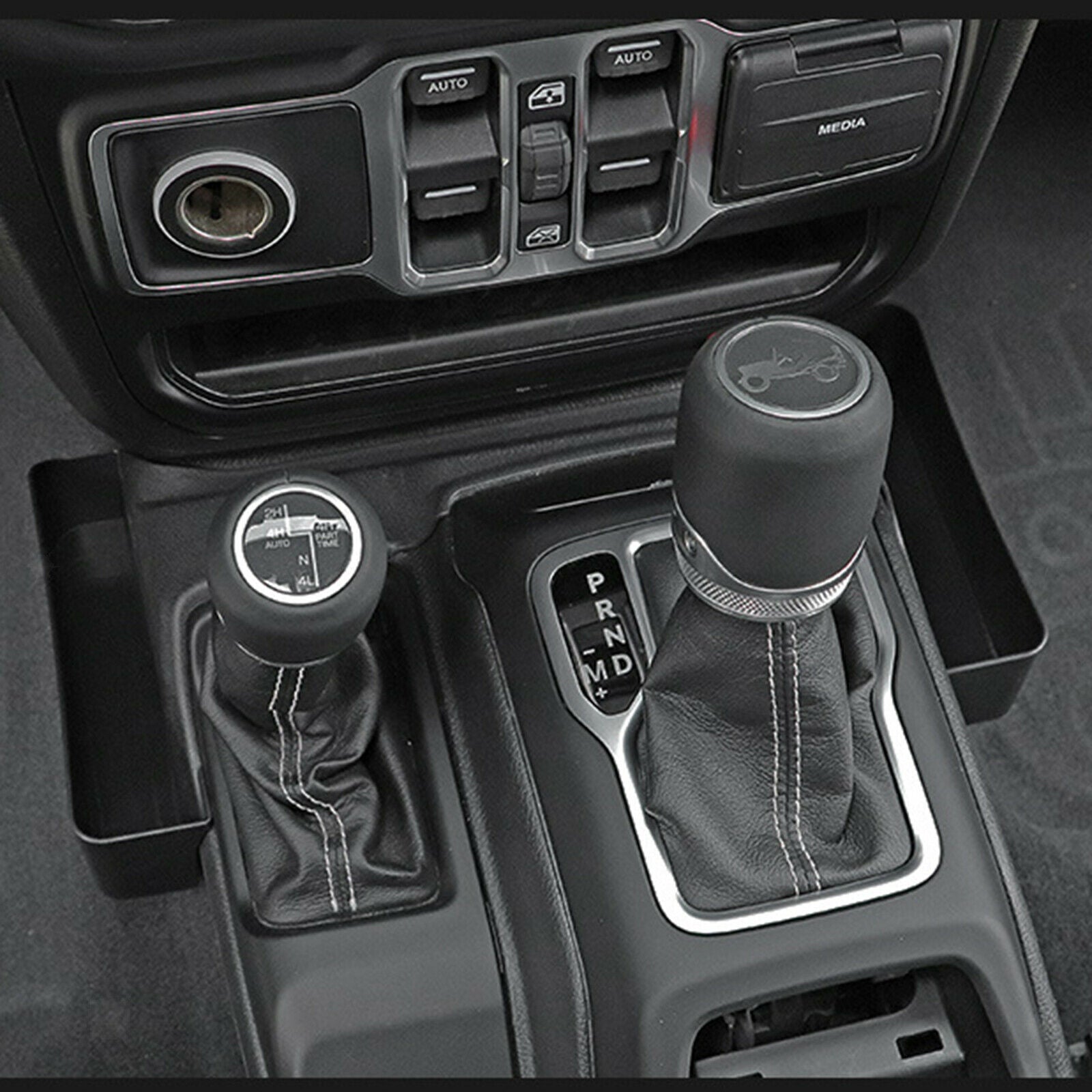 Gear Shift Console Side Tray Organizer for Gladiator JT 2018-2021