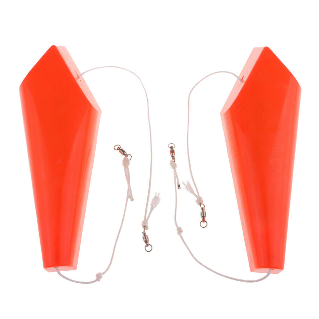 1Pair Boat Fishing Splashing Float Left and Right Trolling Board Side Planer