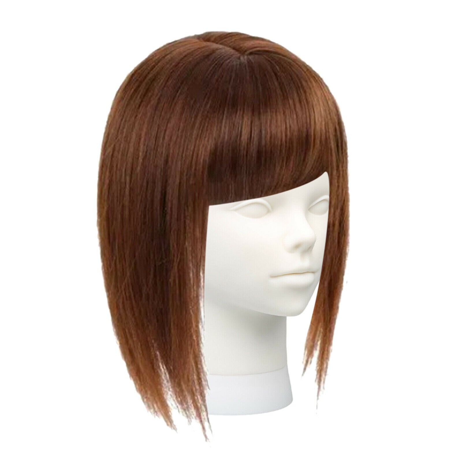 11 Inch Wig Head PVC for Wig Display Salon Cosmetology Practice Unisex