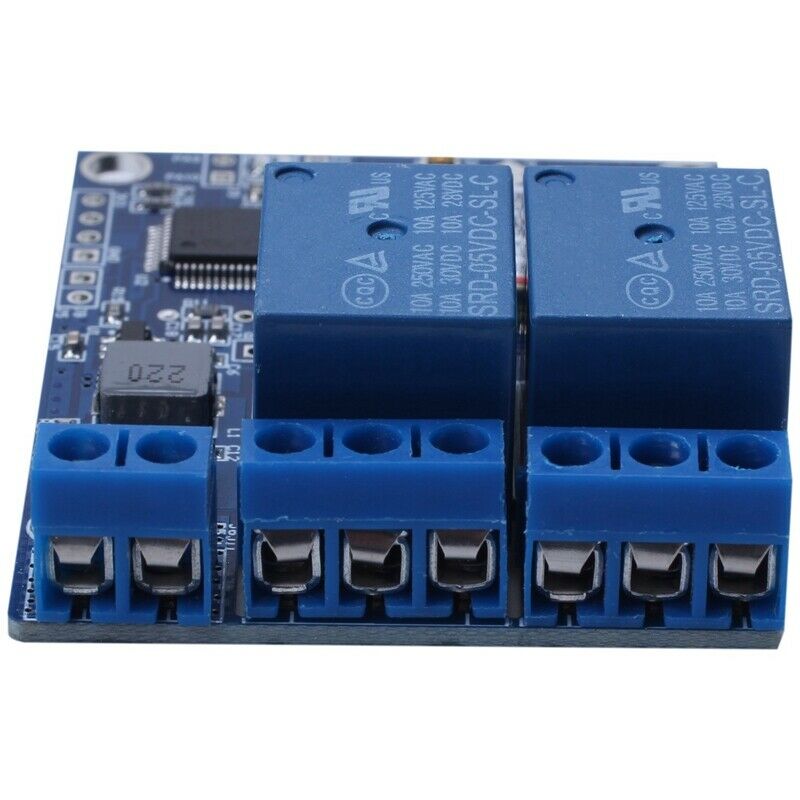 Sms Gsm Remote Control Switch Sim800C Stm32F103C8T6 2 Channel Relay Module forQ3