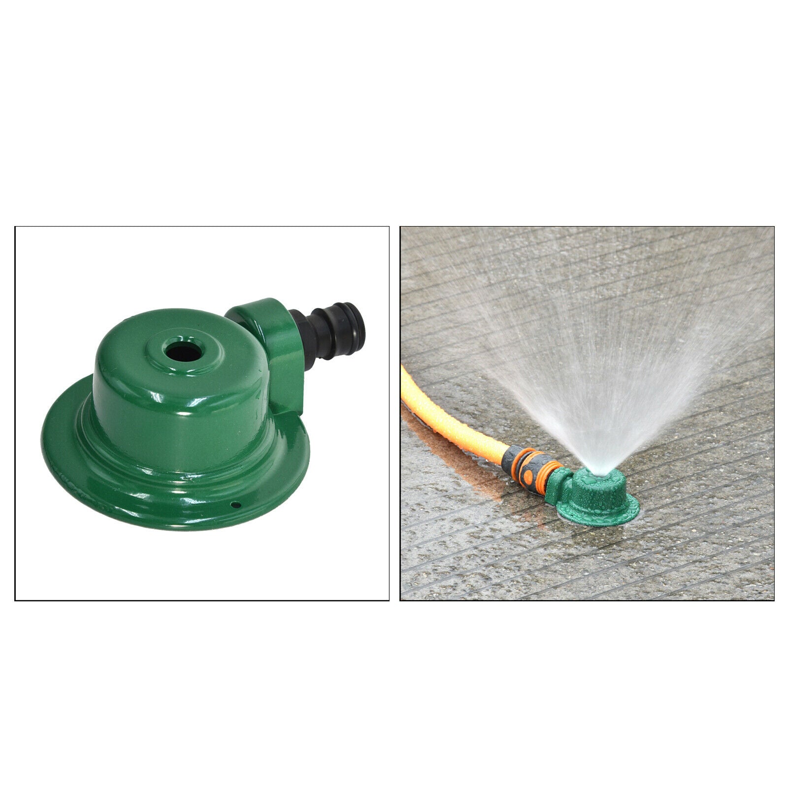 Metal Garden Water Sprinkler Yard Lawn Watering Spray Irrigation System
