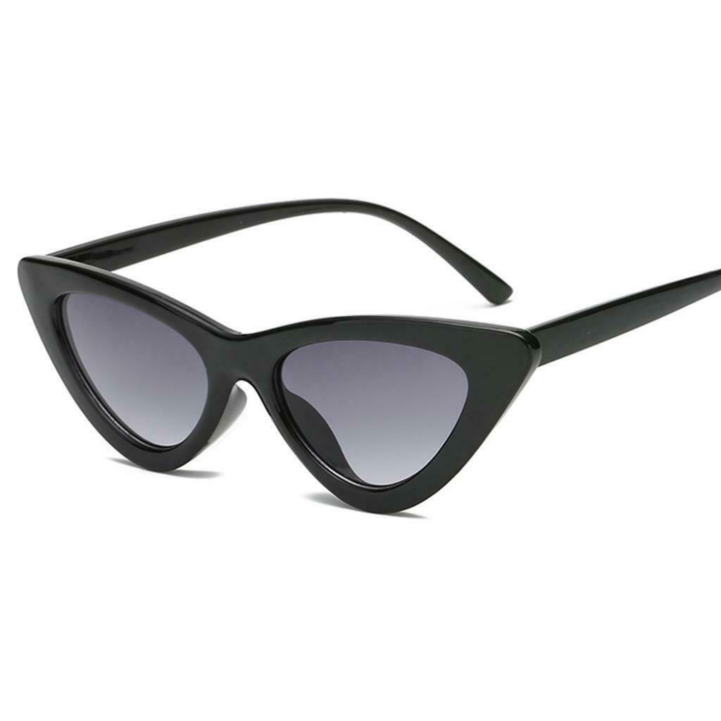 2Pcs Girls Female Cateye Triangle Frame Sunglasses New UV400
