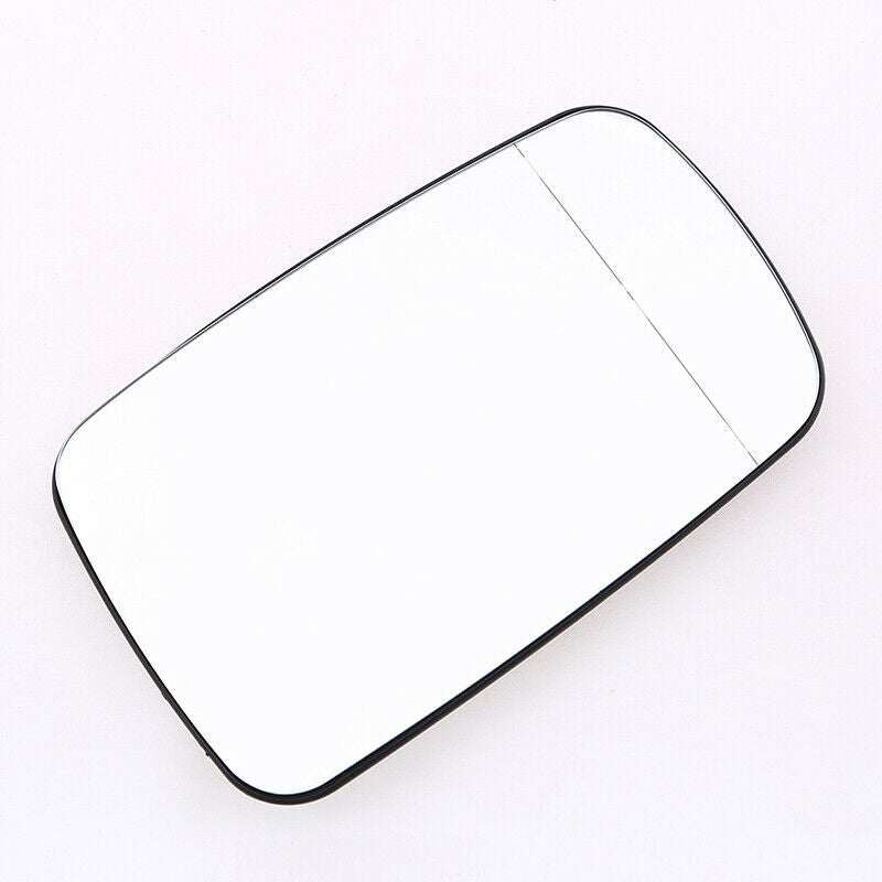 Right Side Rearview Mirror Glass Heated Trim Fit BMW 7-Series E65 2001-08