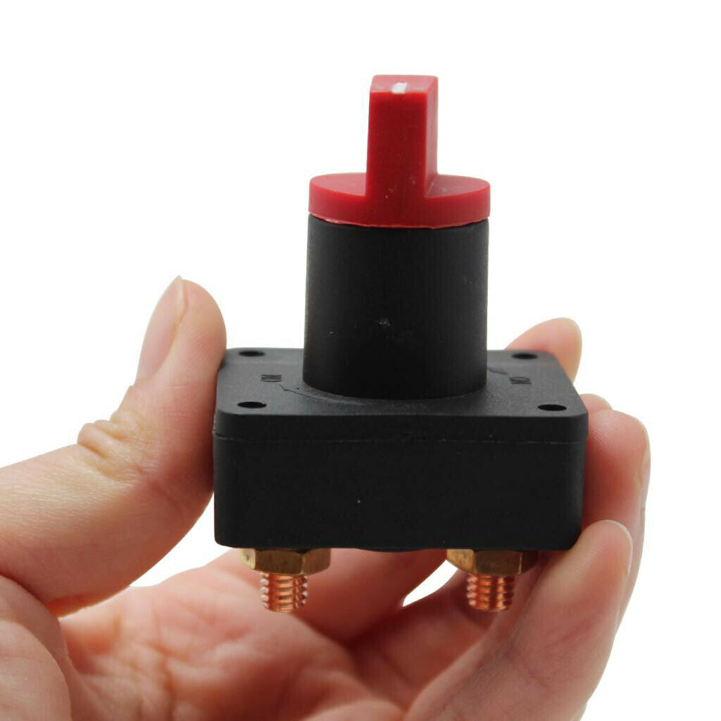 Car RV Boat Battery Selector Isolator Disconnect Rotary Switch Cut On/Off