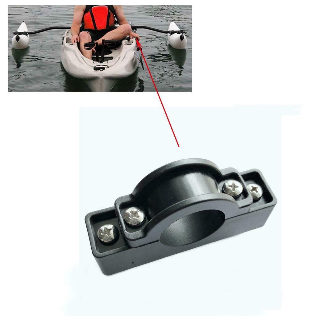 Nylon High Strenght Kayak Stabilizer Stand Clip Canoe Boat Clamp Mounting
