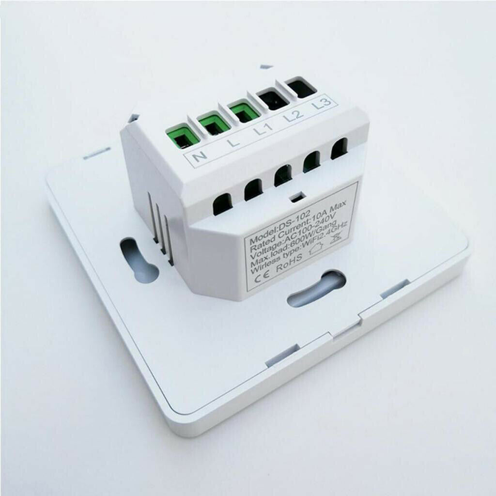 Wifi Smart Wall Light Switch Light Button Phone/Voice Control for Mall Hotel