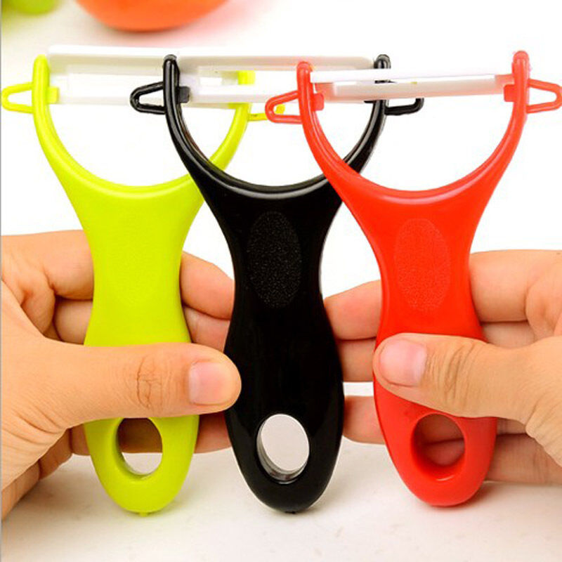 Useful Ultra Sharp Fruit Vegetable Kitchen Ceramic Cutlery Peeler Knives