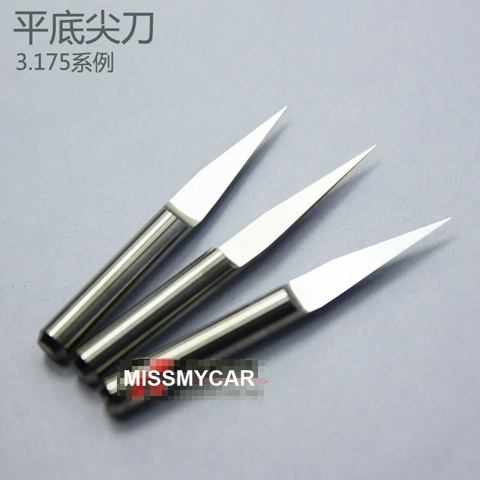 60pcs CNC router Carbide PCB Engraving Bits 45° 0.1/0.2/0.3/0.5/0.8/1.0mm[M1]