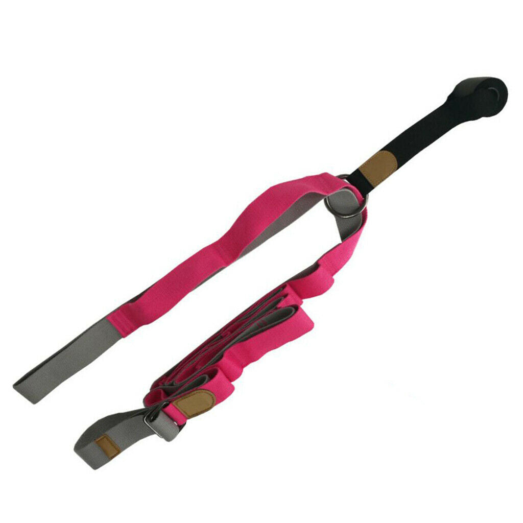 2x Leg Stretcher Yoga Dance Strap Legs Out Balance Belt Bands Home Trainer