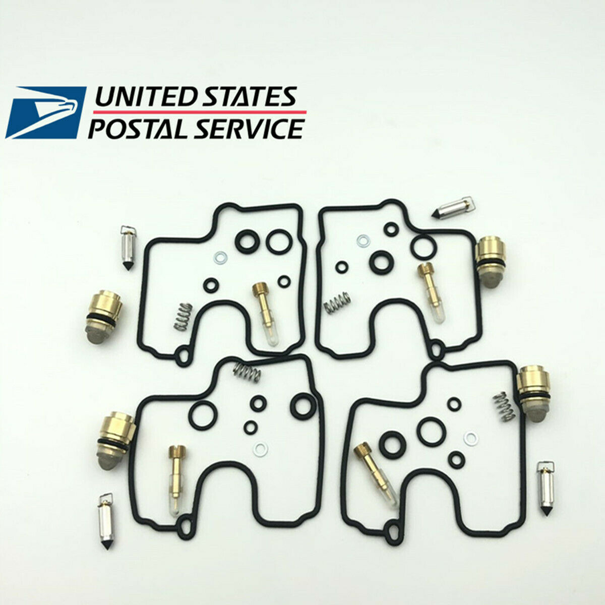 Carburetor Carb Rebuild Repair Kit 4Sets for KAWASAKI Ninja ZX-6R ZX6R / ZZR 600