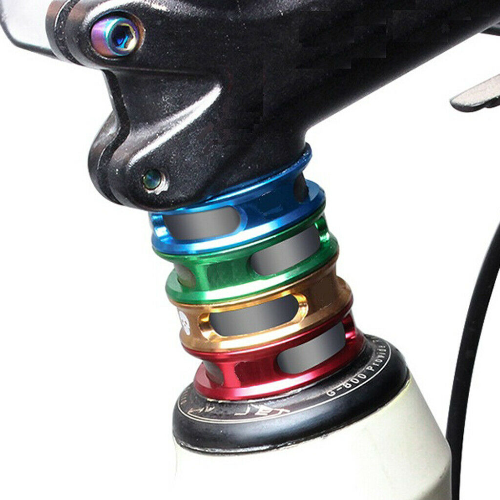 3 Pieces Bike* Headset Stem Spacer 1 1/8 '' Replace Bike Front Fork Washer