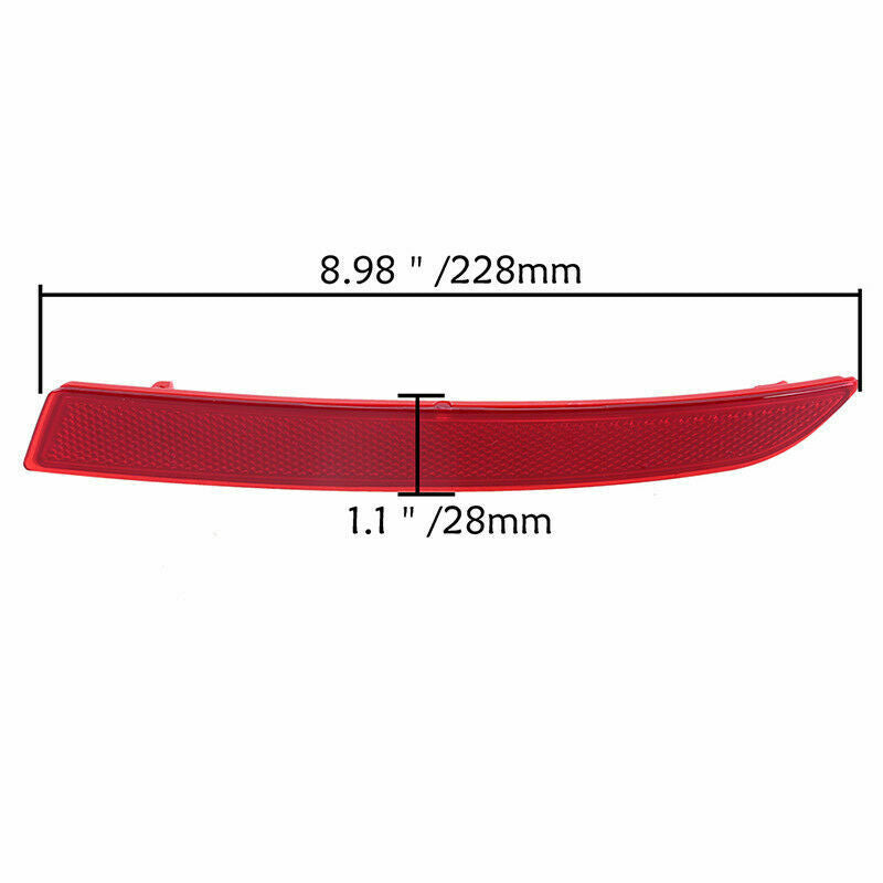 Rear Right Bumper Reflector Fast  For BMW 5 Series F10 F18 LCI 2014-2017