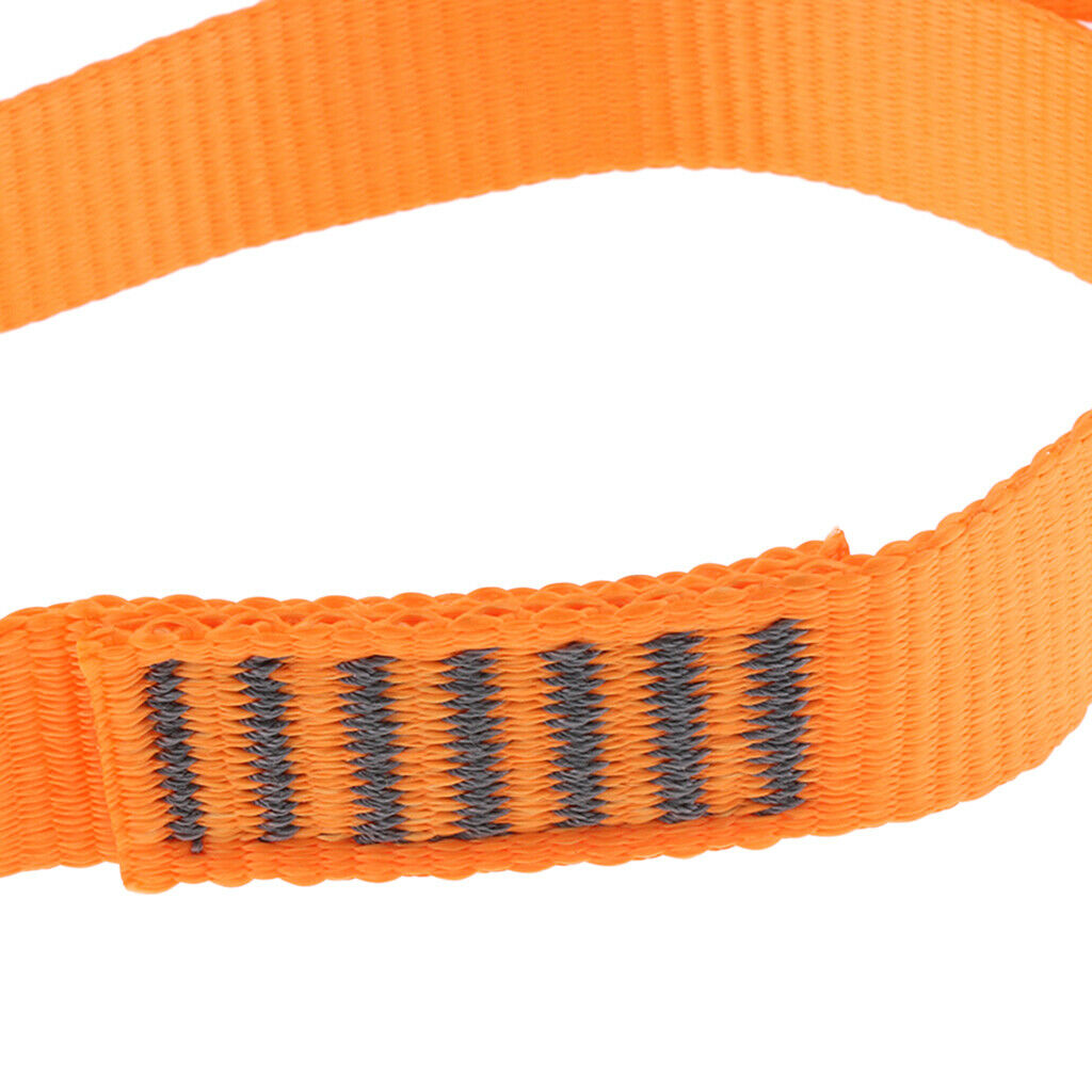 23KN Climbing Fall Protect   Safety Webbing Strap Belt 120cm