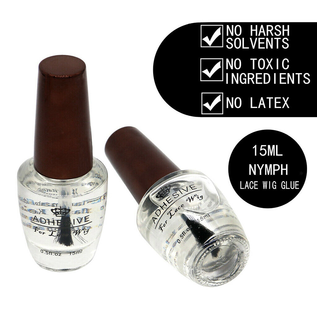 15mL Lace Adhesive Glue for Wigs, This Invisible Bonding Makes Your Hairline