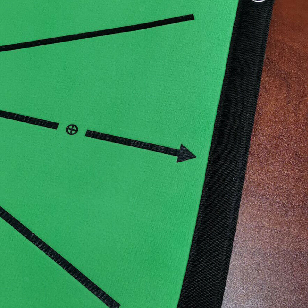 Portable Golf Training Mat 30x60cm Swing Correct Rug Direction Guide Mats
