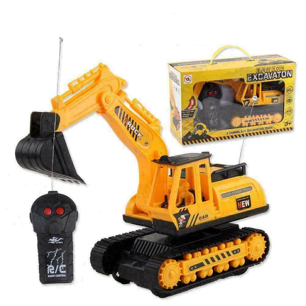 NoÃ«l Cadeau GarÃ§on Camion Jouet Enfants IngÃ©nierie Cars TÃ©lÃ©commande Pelle BÃ©bÃ©
