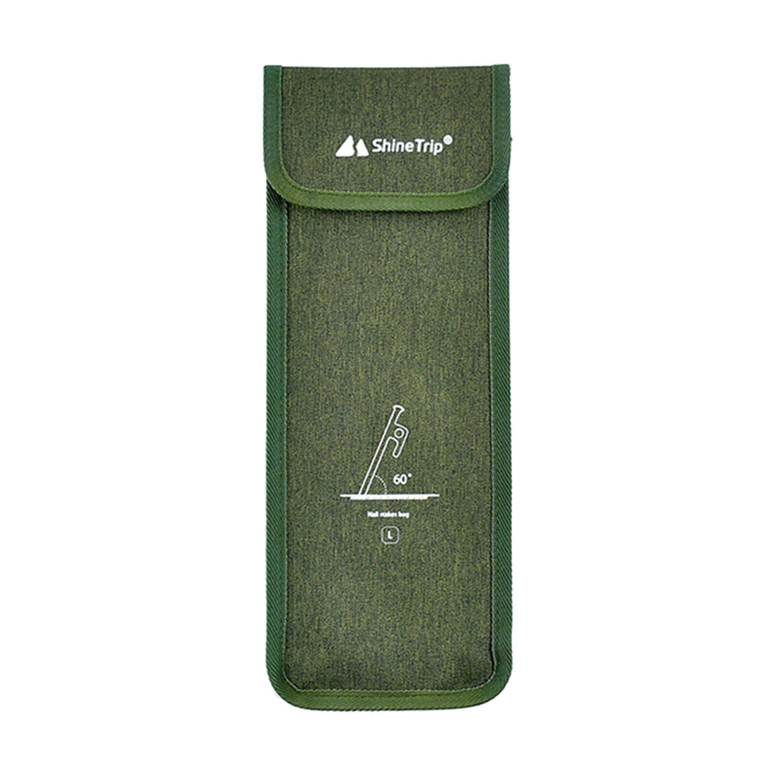 Outoor Tent Stake Peg Nails Case Bag Storage Pouch for Camping Fishing 32x12cm