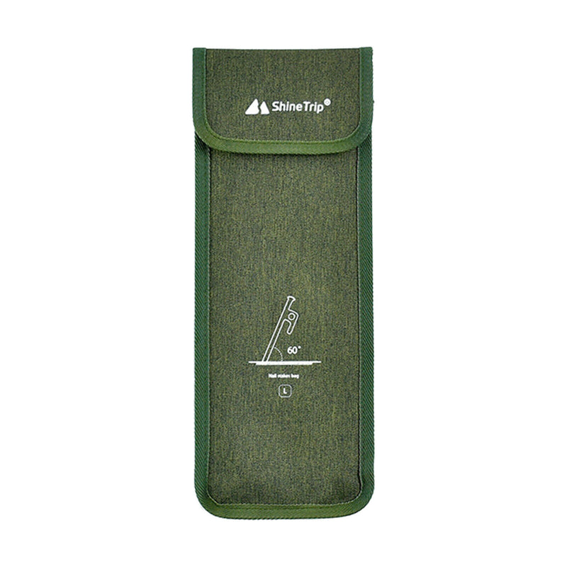 Outoor Tent Stake Peg Nails Case Bag Storage Pouch for Camping Fishing 32x12cm
