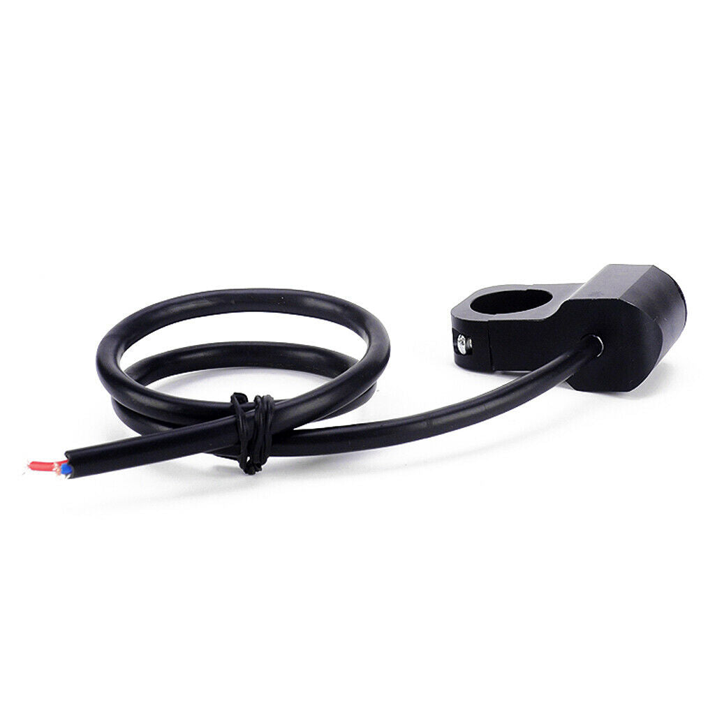 12V 7/8'' Motorcycle ATV Bike Start On Off Headlight Button Switch 2 Wires