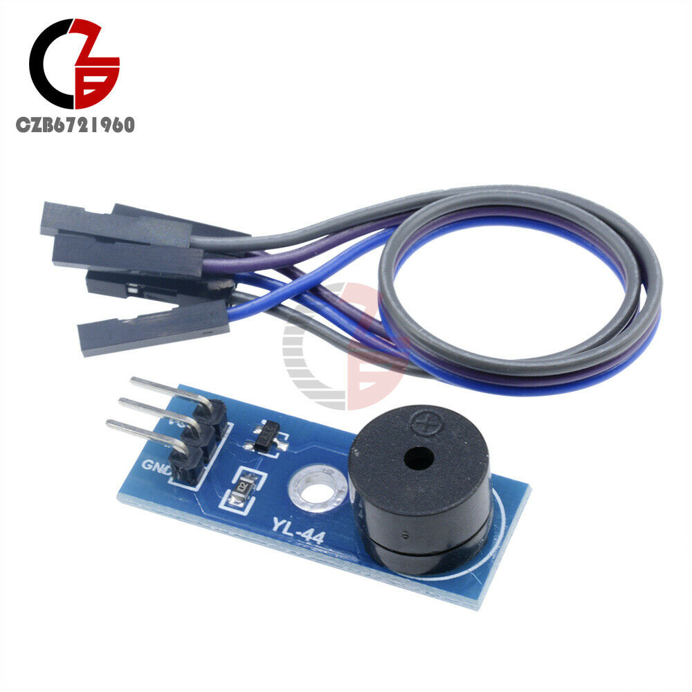 10PCS 3.3-5V Passive Buzzer Alarm Sensor Beep Module for arduino smart Car+Cable