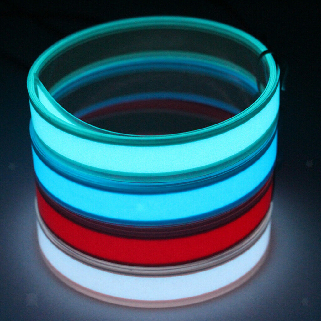 12V Electroluminescent Panel EL Tape Back Light 4 Colors With Inverter White