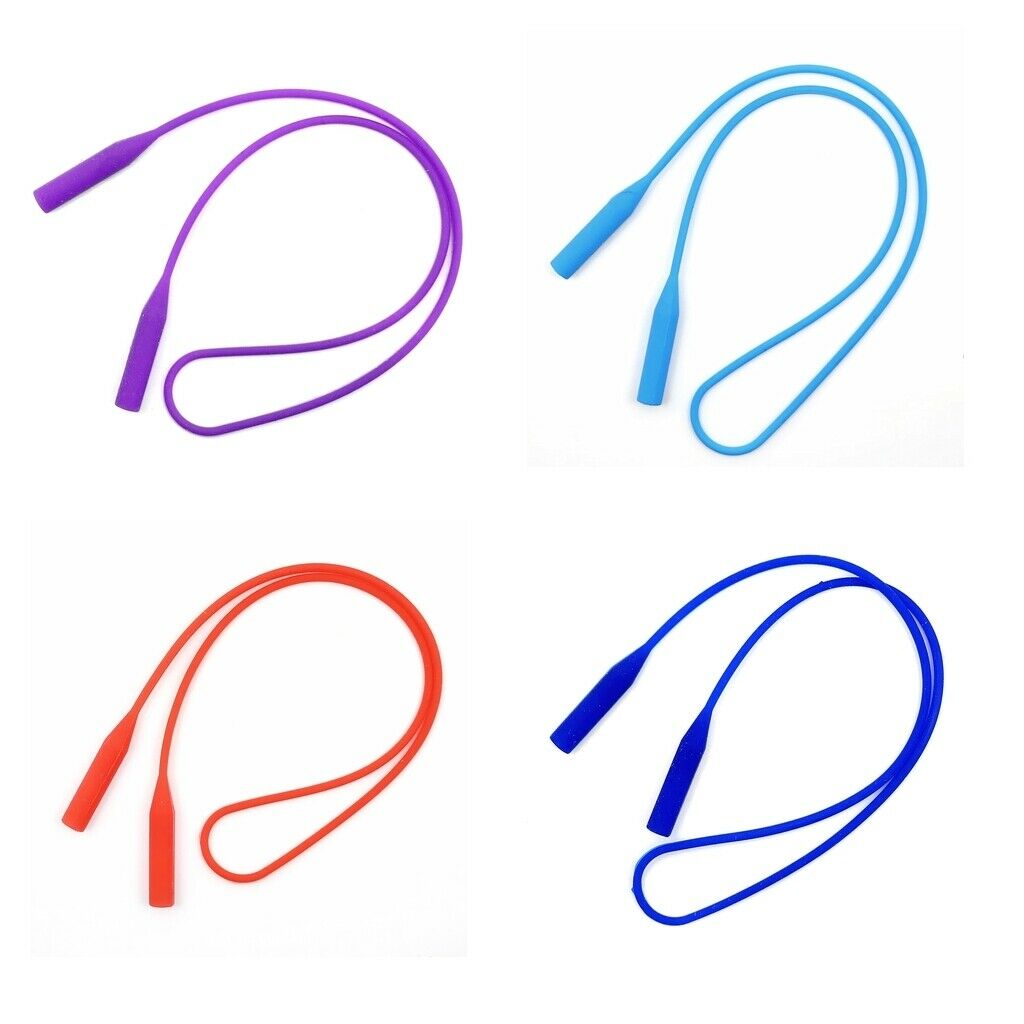 4x Kid Elastic Eyeglasses Strap Glasses Sports Cord Lanyard Holder 52cm