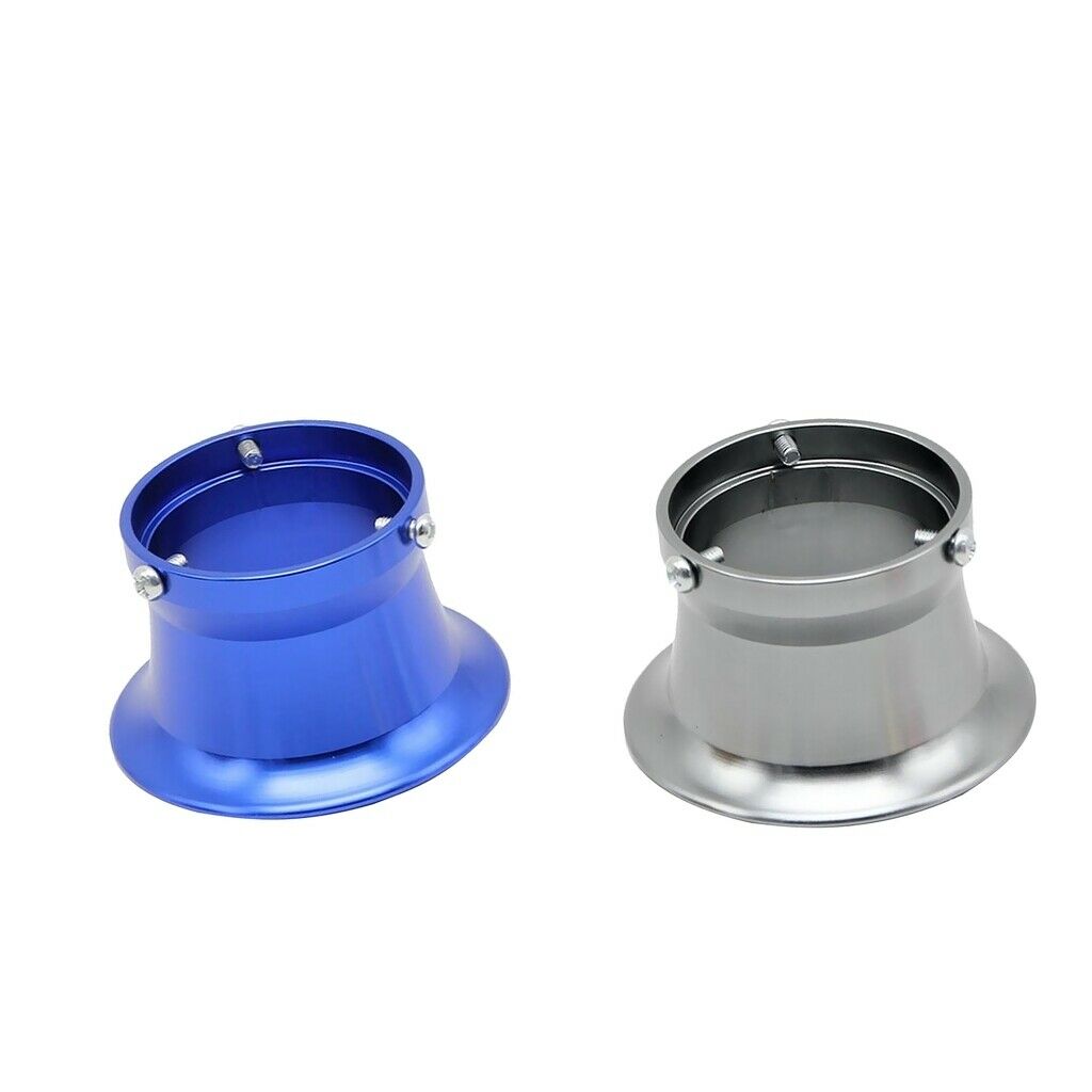 2 X CNC Aluminum Motorcycle Carburetor Air Filter Cup Replacement