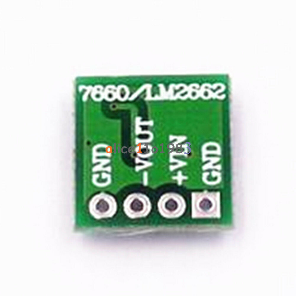 ICL7662 Positive to Negative Switched Capacitor Voltage Converter Reverse Module