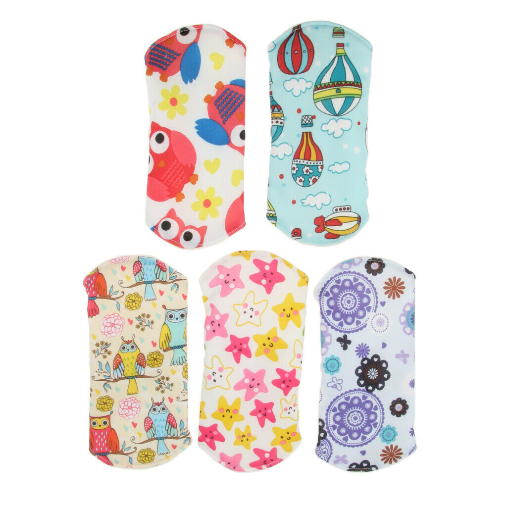 10 Pack Charcoal Bamboo Women Cloth Menstrual Pads Sanitary Pad Mama Cloth
