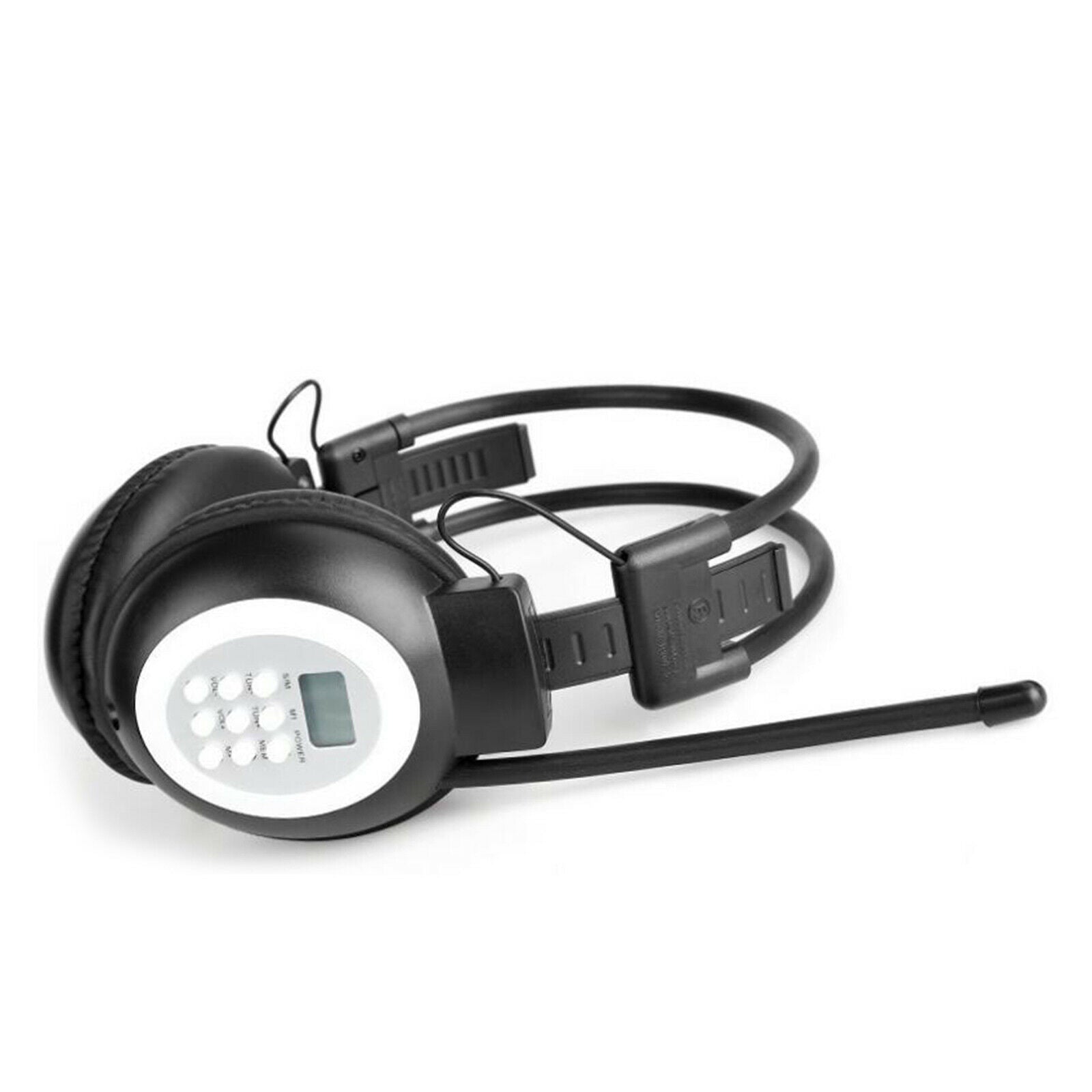 Portable Personal FM Radio Headphones , Wireless Headset with Radio Built