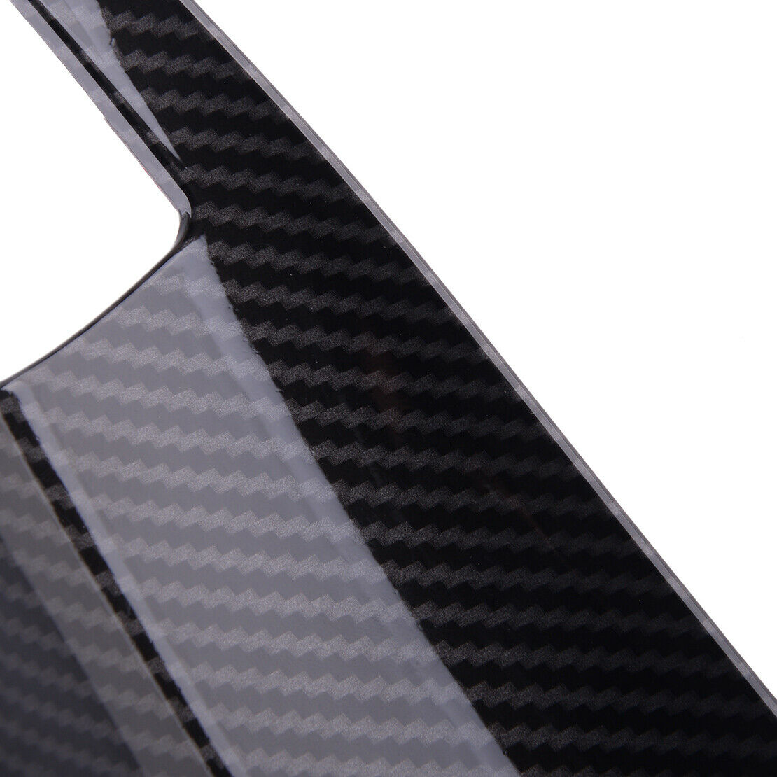 Car Carbon Fiber Style Door Handle Bowl Cover Fit For Mercedes Benz GLE GLK W204