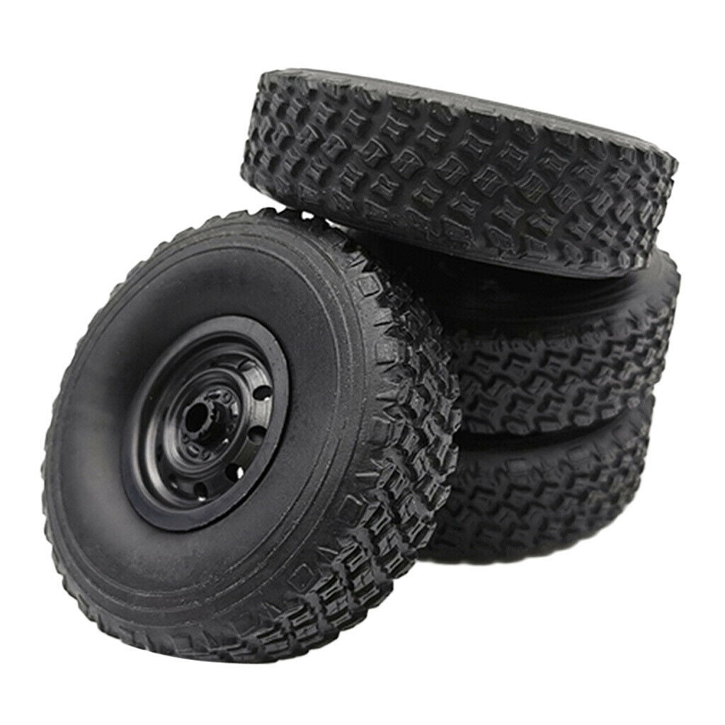 Pack of 12 RC Car Tire for WPL B24 B24K C14 C14K C24 Crawler Spare Parts