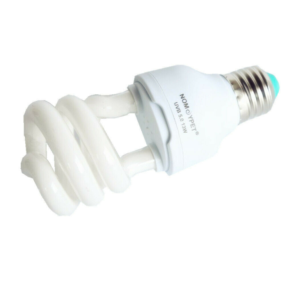 5.0 13W Calcium Reptile Lizard Turtle UV UVB Light Compact Light Bulb
