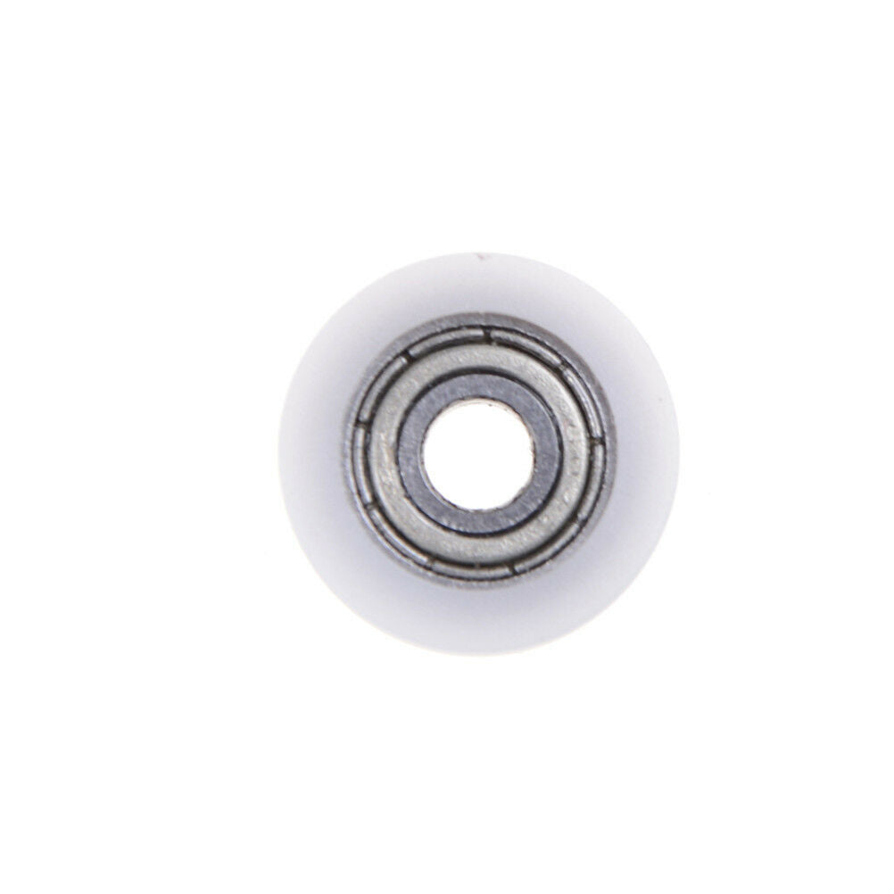 New 4*15*6mm U Groove Metal Shield Nylon Pulley Wheels Roller Ball Bearin.l8