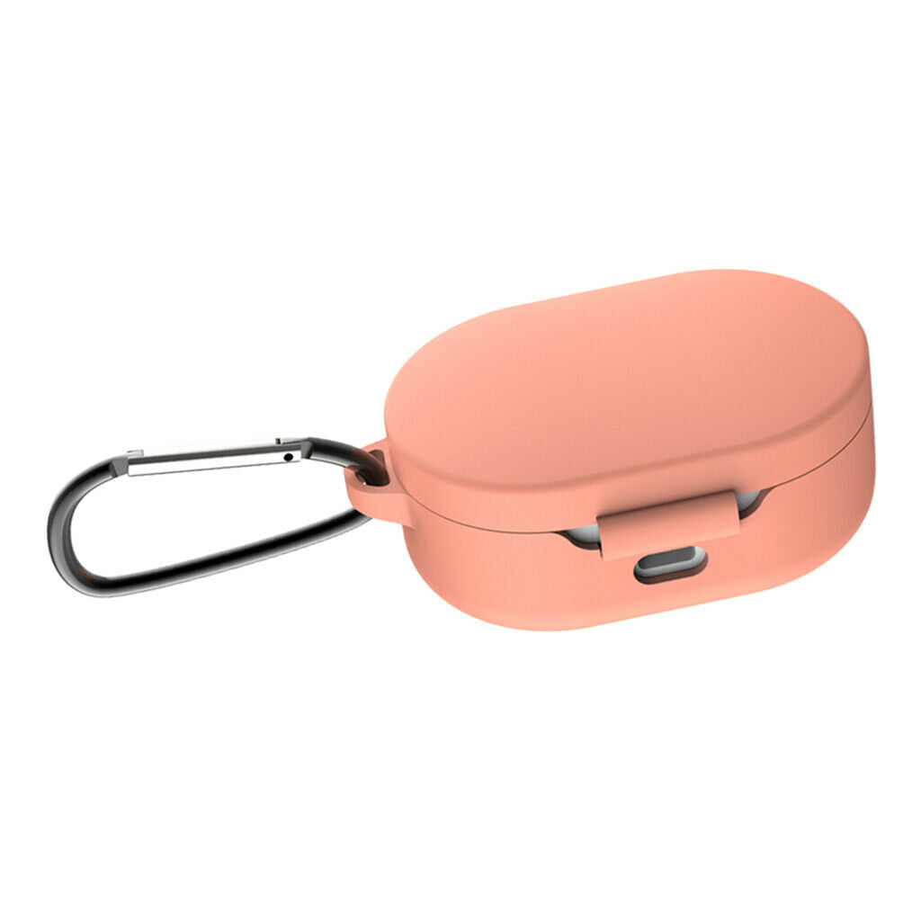 2pcs Earphone Case Protective Case Cover with Anti-lost Buckle Headsets Parts