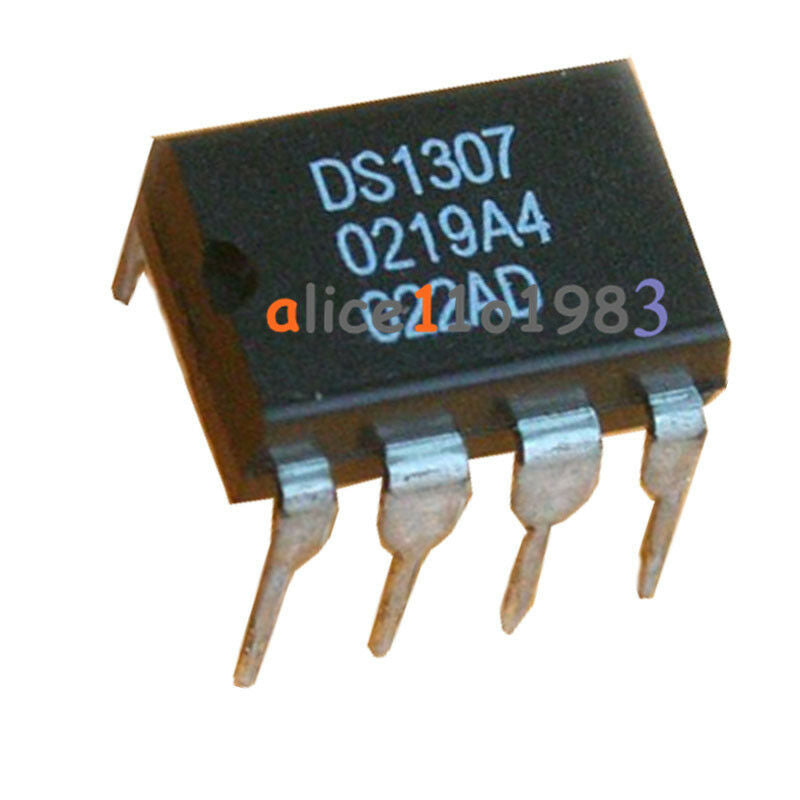 10PCS IC DS1307 DS1307N DIP-8 RTC SERIAL 512K I2C Real-Time Clock