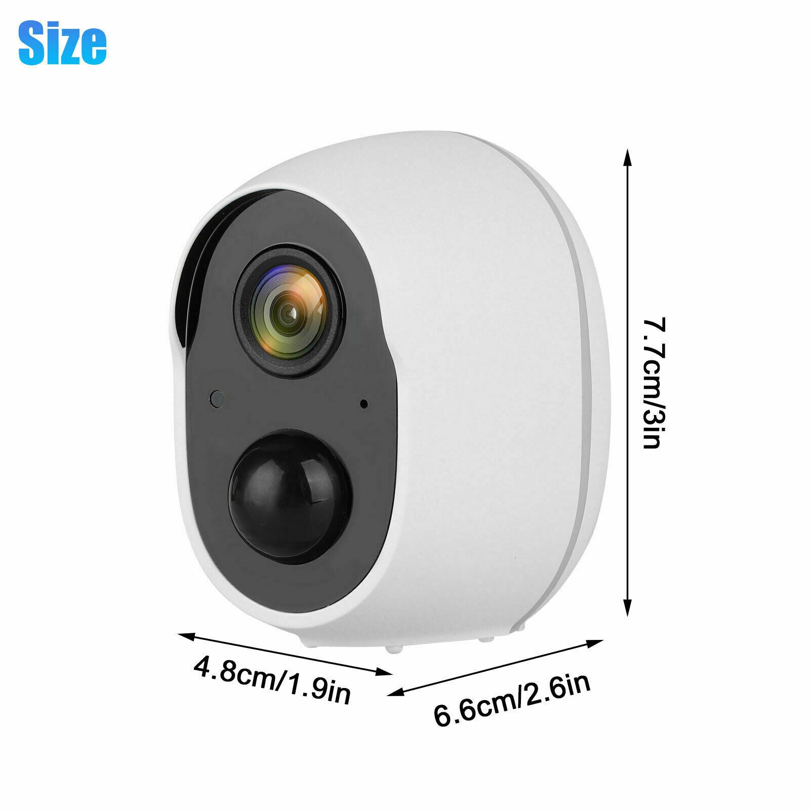 1080P HD PIR Motion Wireless IP Camera WiFi Security Night Vision IP66 Outdoor