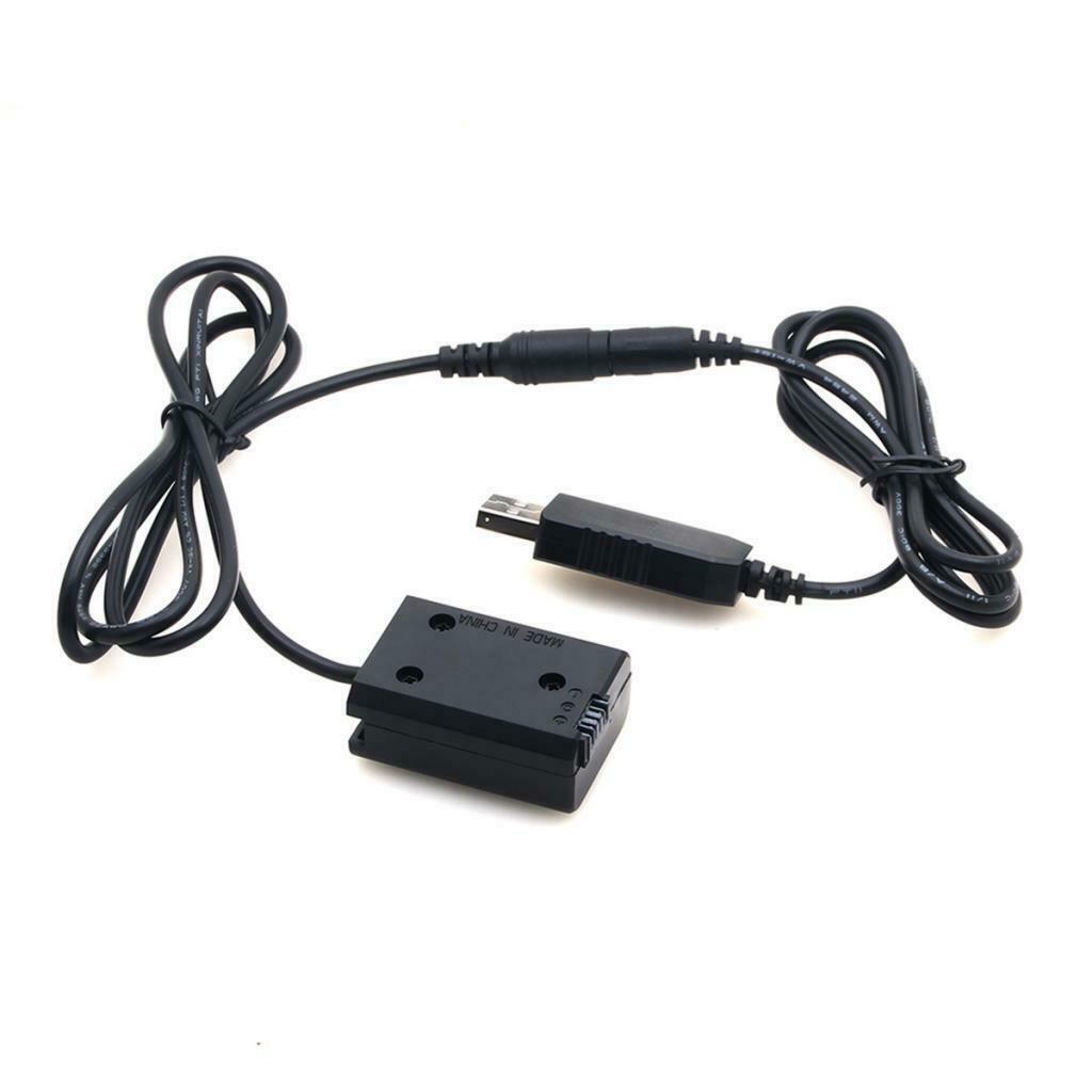 NP-FW50 Dummy Battery USB Adapter Cable for  NEX-3 5 6