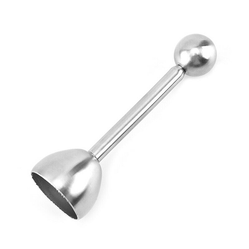 Stainless Steel Egg Topper Eggshell Cutter Egg Cracker For Soft Boiled Egg HN US