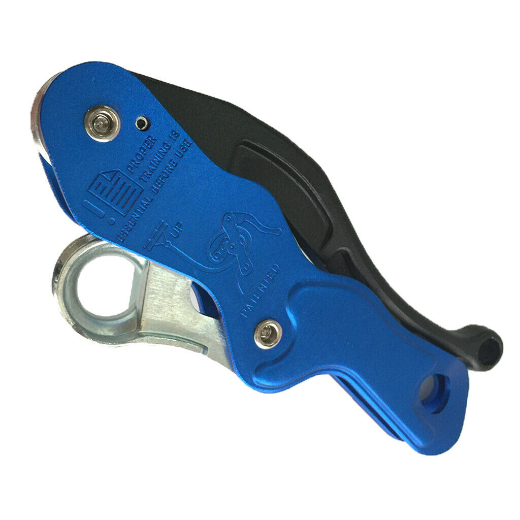 Rock Climbing Mountaineering Caving Rappelling Stop Descender - CE Certified