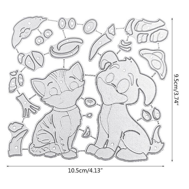 DIY Printing Carbon Steel Mould Clear Stamp Embossing Mold for Paper Card Making