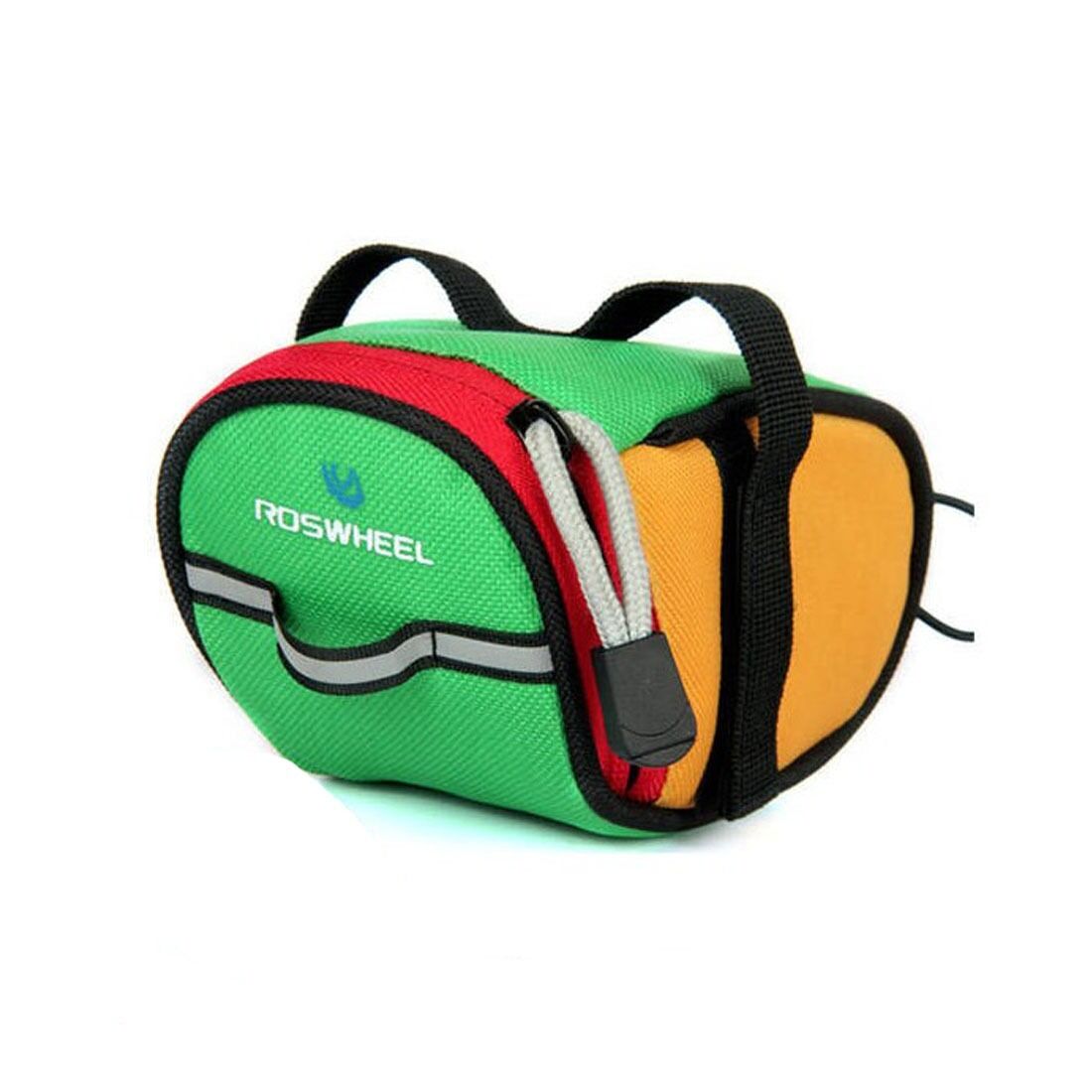 Green Roswheel Bike Bicycle Tail Mountain Bike Tail Saddle Bag Pouch Seat Bag