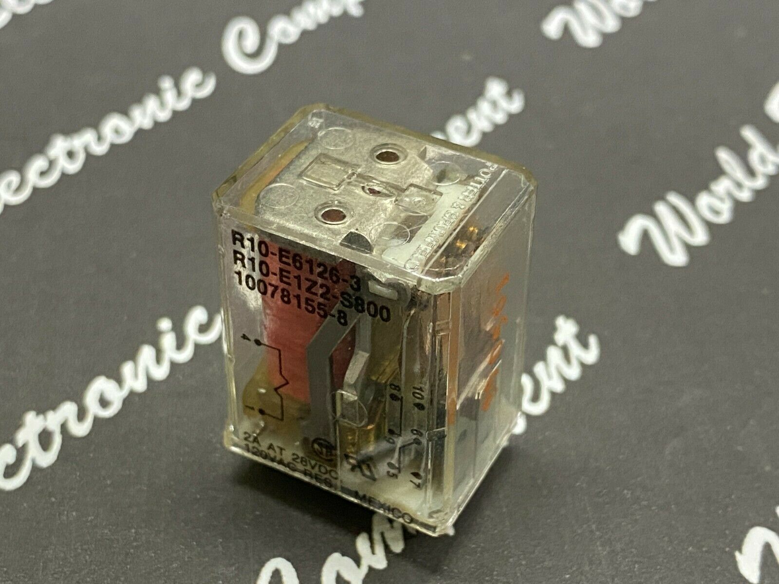 1pcs -  Potter & Brumfield R10-E6126-3 R10-E1Z2-S800  PDT Relay
